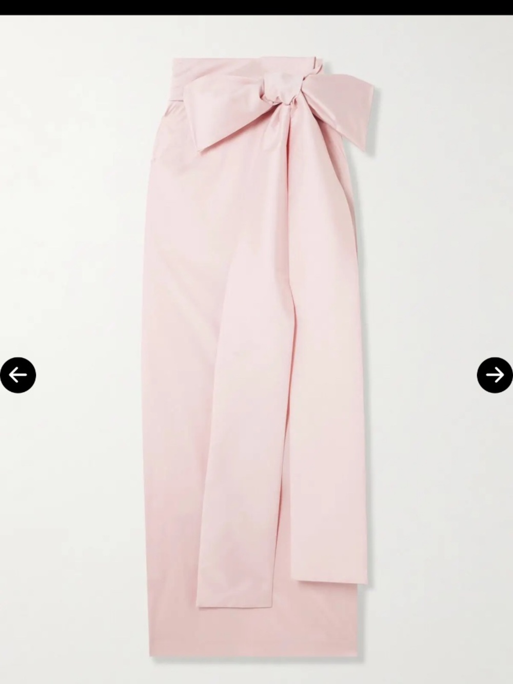 Bernadette Bernard Bow Maxi Skirt – Blush Pink – NWT – FR 34 / US 2 - Picture 2 of 7